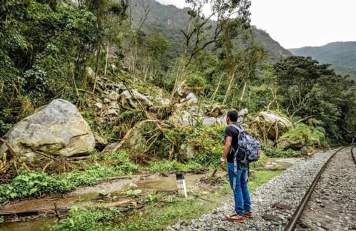 Cierran la ruta amazónica hacia Machu Picchu