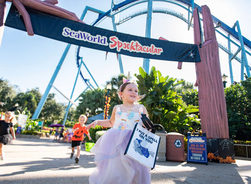 Spooktacular regresa a SeaWorld Orlando