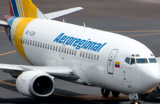 Aeroregional conecta Quito y Lima con vuelos directos desde febrero