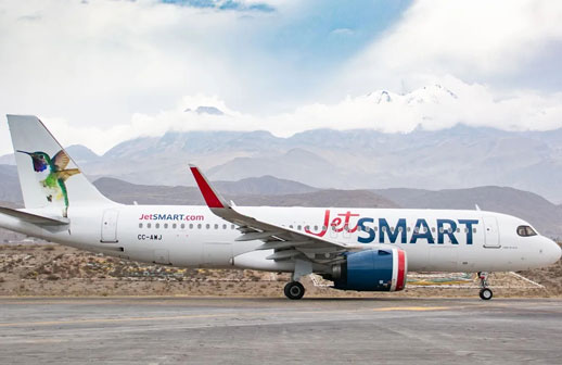 JetSmart alcanza el 13% del mercado en Perú