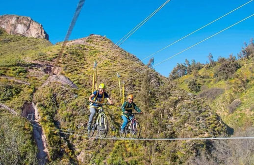 Tarata lanza «Zona de Aventura» con juegos extremos para potenciar el turismo