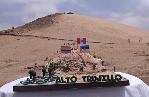 Alto Trujillo inaugura mirador en el cerro Bolongo y apuesta por el turismo local