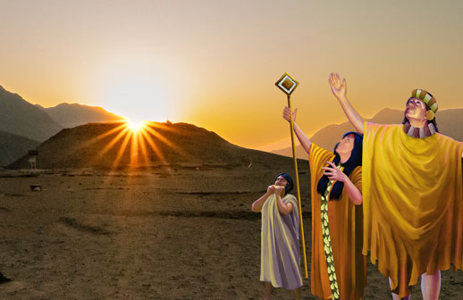 Caral celebra el solsticio de verano con último viaje cultural del año