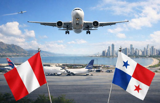 Perú alista acuerdo de cielos abiertos con Panamá