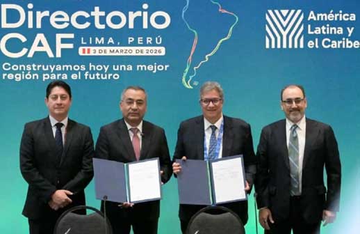 Impulsan el ferrocarril Barranca–Trujillo y proyectos viales con apoyo de CAF