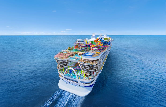 Royal Caribbean presenta el “Hero of the Seas”, su nuevo megacrucero