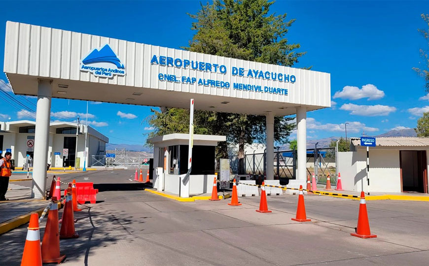 Ayacucho avanza hacia la internacionalización de su aeropuerto
