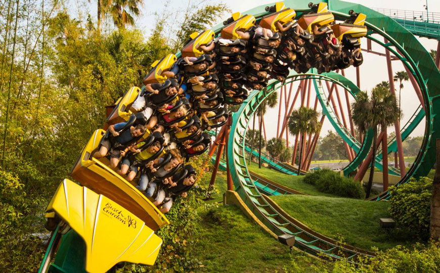 Busch Gardens despide una montaña rusa histórica y anuncia su sucesora