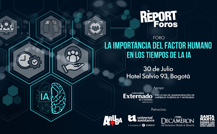 La IA y el factor humano: los ejes del próximo Foro Rèport Colombia