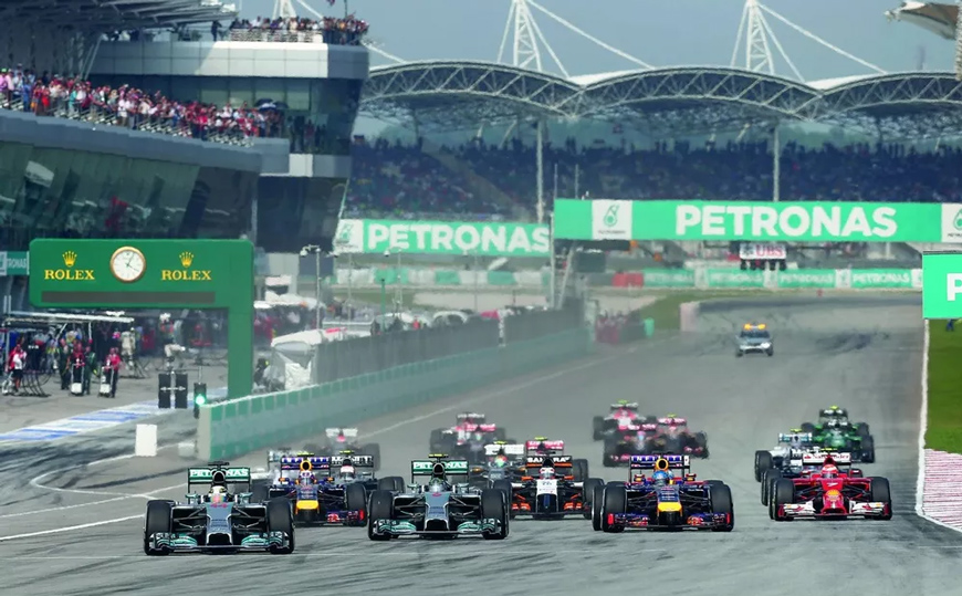 El calendario de Formula 1
