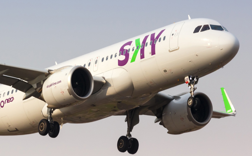 Las nuevas rutas internacionales de Sky