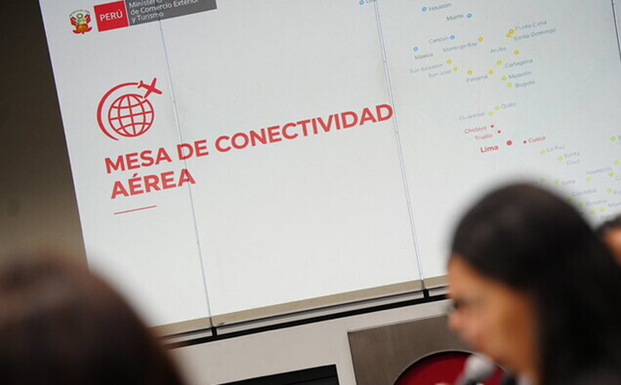 La conectividad aérea en el centro de la agenda