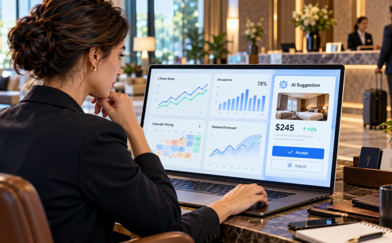 Más de la mitad de los hoteleros utiliza IA para recomendar tarifas